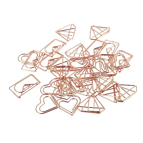 SEWACC 30 Stück Kreative Teiliges Kleine Büroklammern und Umschlagform Dekorative Papierclips für Dokumente Lesezeichen und für Büro Schule und Zuhause SEWACC 30 Stück Kreative Teiliges Kleine Büroklammern und Umschlagform Dekorative Papierclips für Dokumente Lesezeichen und für Büro Schule und Zuhause von SEWACC