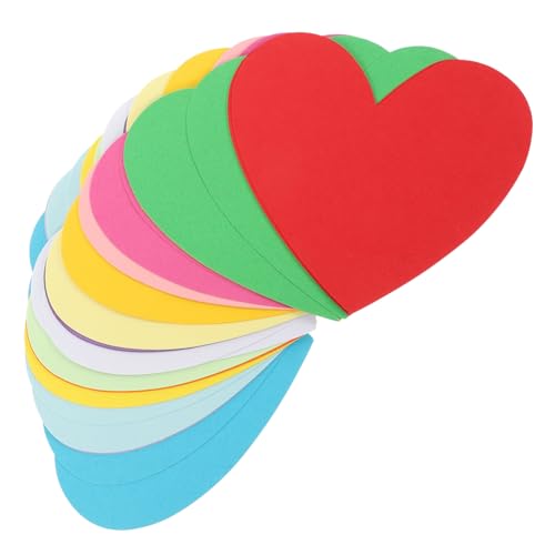 SEWACC 30 Stück Teiliges Herzförmiges Papierausschnitt Bunte DIY Bastelherzen Dekorative Wand und Pinnwandverzierung für Klassenzimmer Liebevolle Papierherzen zum Zufällige Farbe SEWACC 30 Stück Teiliges Herzförmiges Papierausschnitt Bunte DIY Bastelherzen Dekorative Wand und Pinnwandverzierung für Klassenzimmer Liebevolle Papierherzen zum Zufällige Farbe von SEWACC