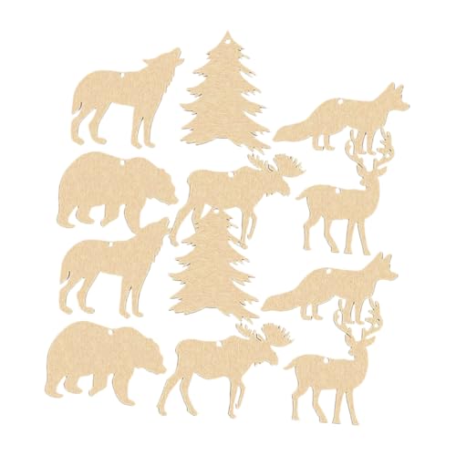 SEWACC 30 Stück Teiliges Holzscheiben Wildtiere DIY Basteln Unbearbeitete Naturholzchips für Kinderparty Dekoration Malen Holzanhänger Holzfiguren Naturmaterialien SEWACC 30 Stück Teiliges Holzscheiben Wildtiere DIY Basteln Unbearbeitete Naturholzchips für Kinderparty Dekoration Malen Holzanhänger Holzfiguren Naturmaterialien von SEWACC