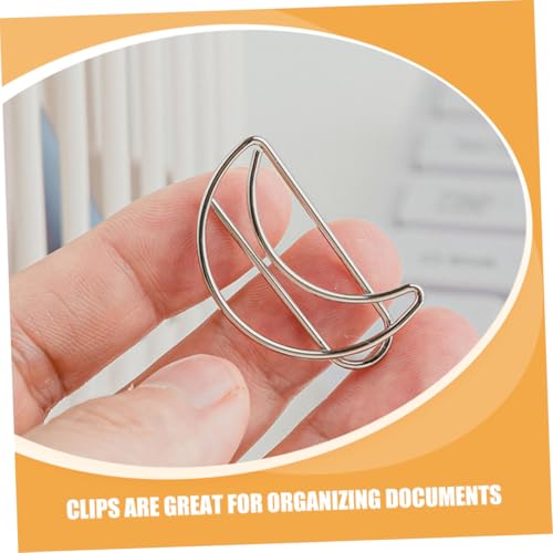 SEWACC 30 Stück Teiliges Mondförmige Büroklammern Bunte Lesezeichen Dekorative Clips für Schule Büro Dokumentenorganisation Geschenkidee SEWACC 30 Stück Teiliges Mondförmige Büroklammern Bunte Lesezeichen Dekorative Clips für Schule Büro Dokumentenorganisation Geschenkidee von SEWACC