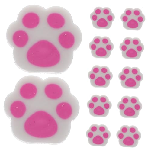 SEWACC 30 Stück Teiliges Niedliche Katzenpfoten Radiergummis Kleine Multifunktionale Radierer für Sichere Schul Büro accessoires Leicht und Platzsparend als Geschenk oder Mitgebsel von SEWACC