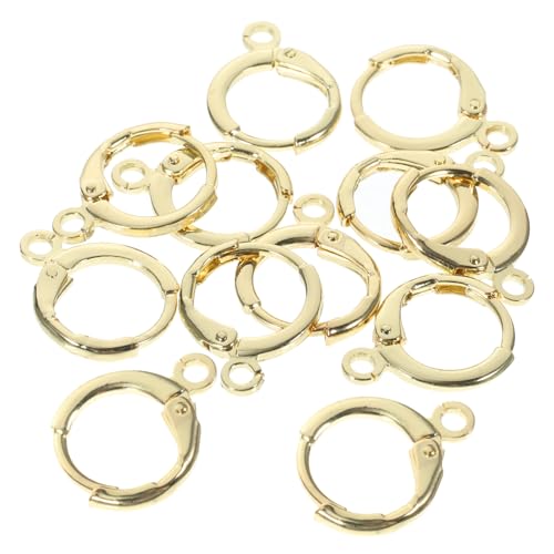 SEWACC 30 Stück Teiliges Vergoldete Ohrhaken Schlaufe Gold Beschichtet Hypoallergene Ohrringhaken für DIY Schmuckherstellung Leichte und Langlebige Ohrschmuck Zubehör für Handgemachte SEWACC 30 Stück Teiliges Vergoldete Ohrhaken Schlaufe Gold Beschichtet Hypoallergene Ohrringhaken für DIY Schmuckherstellung Leichte und Langlebige Ohrschmuck Zubehör für Handgemachte von SEWACC