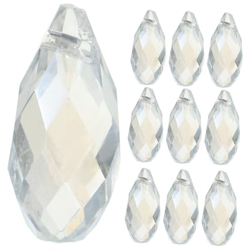 SEWACC 30 Stück Teiliges Wassertröpfchen Glasperlen Facettierte Schmuck Spacer Perlen für DIY Armband Halskette Basteln Farbenfrohe Langlebige Schmuckherstellung SEWACC 30 Stück Teiliges Wassertröpfchen Glasperlen Facettierte Schmuck Spacer Perlen für DIY Armband Halskette Basteln Farbenfrohe Langlebige Schmuckherstellung von SEWACC