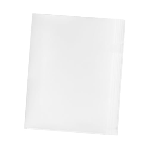 SEWACC 30 Stück Transparente Form PP Dokumentenmappe Bruchsicherer Kunststoff Klarer Sichtschutz Praktische Aufbewahrung für Büro Schule und Zuhause von SEWACC