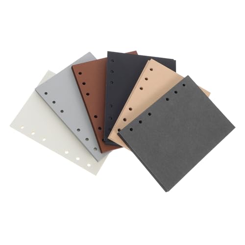 SEWACC 300 Blatt Blanko Loose Leaf Nachfüllpapier für Ringbücher Unlinierte Innenblätter Reißfestes Journal und Planer Papier in Sechs Farben Kompatibel mit Spiral und Binder SEWACC 300 Blatt Blanko Loose Leaf Nachfüllpapier für Ringbücher Unlinierte Innenblätter Reißfestes Journal und Planer Papier in Sechs Farben Kompatibel mit Spiral und Binder von SEWACC