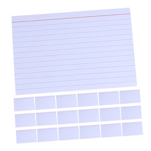 SEWACC 300 Blatt Linierte Notizkarten Robuste Memo Karten für Notizen Journaling und Skizzieren Vielseitig Einsetzbare Karteikarten für Büro und Schule von SEWACC