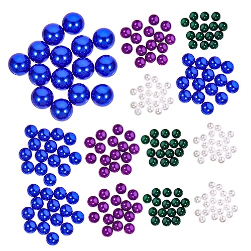 SEWACC 300 Stück Abs Kunststoff Perlen ohne Loch Runde Künstliche Perlen Pastellfarben für DIY Schmuck Bastelprojekte Vasenfüllung und Dekoration mit Blau Lila Grün Weiß SEWACC 300 Stück Abs Kunststoff Perlen ohne Loch Runde Künstliche Perlen Pastellfarben für DIY Schmuck Bastelprojekte Vasenfüllung und Dekoration mit Blau Lila Grün Weiß von SEWACC