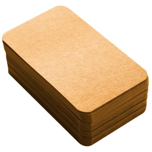 SEWACC 300 Stück Blanko Kraftpapier Karteikarten Vintage Notizkarten für Lernen DIY Büro Schule Vokabeltraining und Kreative Projekte SEWACC 300 Stück Blanko Kraftpapier Karteikarten Vintage Notizkarten für Lernen DIY Büro Schule Vokabeltraining und Kreative Projekte von SEWACC
