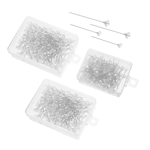 SEWACC 300 Stück Diamantkopf Stecknadeln für Hochzeitsdekoration DIY Schmuck und Bastelprojekte für Blumenarrangements und Besondere Anlässe SEWACC 300 Stück Diamantkopf Stecknadeln für Hochzeitsdekoration DIY Schmuck und Bastelprojekte für Blumenarrangements und Besondere Anlässe von SEWACC