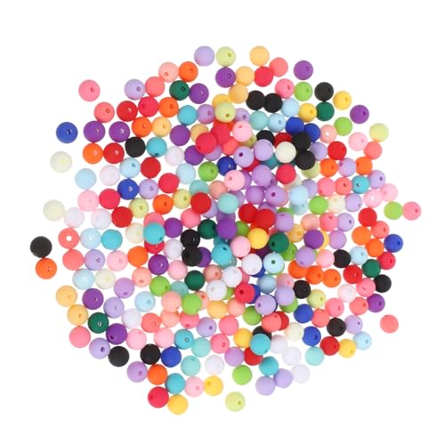 SEWACC 300 Stück Frosted Acryl Perlen Runde Glatte Lose Kugeln Bunte Pastell Schmuckperlen Für Armband Halskette Ohrringe DIY Handgemachte Schmuckherstellung SEWACC 300 Stück Frosted Acryl Perlen Runde Glatte Lose Kugeln Bunte Pastell Schmuckperlen Für Armband Halskette Ohrringe DIY Handgemachte Schmuckherstellung von SEWACC