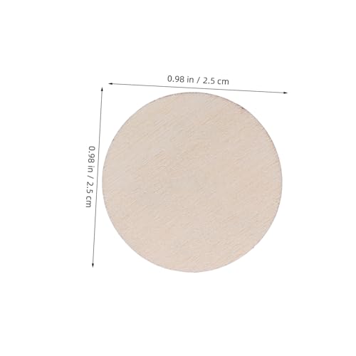 SEWACC 300 Stück Holzscheiben zum Basteln Rund Unbehandelt Naturholzscheiben für DIY Malerei Handwerk Heimdekoration Holzplättchen Basteln Holzrundformen SEWACC 300 Stück Holzscheiben zum Basteln Rund Unbehandelt Naturholzscheiben für DIY Malerei Handwerk Heimdekoration Holzplättchen Basteln Holzrundformen von SEWACC