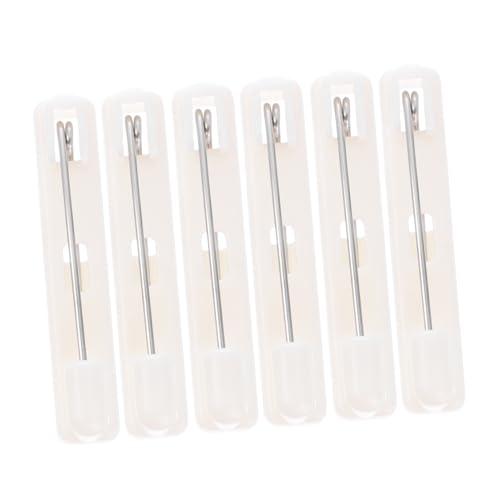 SEWACC 300 Stück ID-Schild-Stift Broschennadel-Rückseite Stifte Wäscheklammer Gürtel name tag Stangenstift zurück Broschen und Anstecknadeln Anstecknadel für Namensschilder Plastik Weiß SEWACC 300 Stück ID-Schild-Stift Broschennadel-Rückseite Stifte Wäscheklammer Gürtel name tag Stangenstift zurück Broschen und Anstecknadeln Anstecknadel für Namensschilder Plastik Weiß von SEWACC
