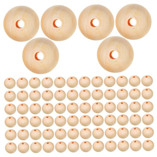 SEWACC 300 Stück Natürliche Holzperlen Rund Unbehandelt mit Loch Vielseitig für Schmuck Basteln DIY Armbänder Girlanden Kreative Handwerksprojekte SEWACC 300 Stück Natürliche Holzperlen Rund Unbehandelt mit Loch Vielseitig für Schmuck Basteln DIY Armbänder Girlanden Kreative Handwerksprojekte von SEWACC