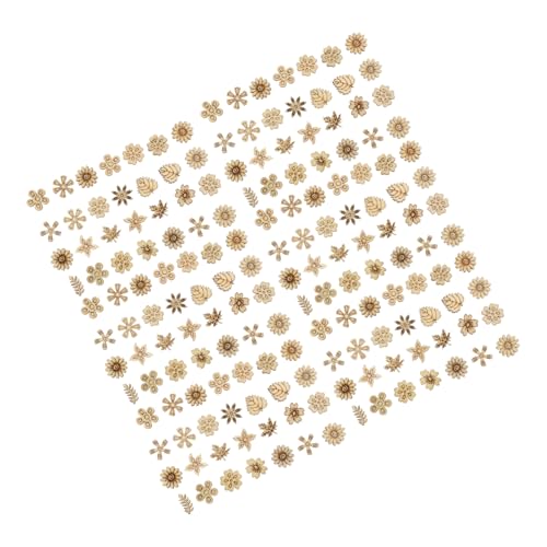 SEWACC 300 Stück Naturholzscheiben Blumen Gras Formen DIY Bastelset für Kreative Malchips Holz Zubehör Kindergarten Schulbedarf Unfertige Holzformen SEWACC 300 Stück Naturholzscheiben Blumen Gras Formen DIY Bastelset für Kreative Malchips Holz Zubehör Kindergarten Schulbedarf Unfertige Holzformen von SEWACC