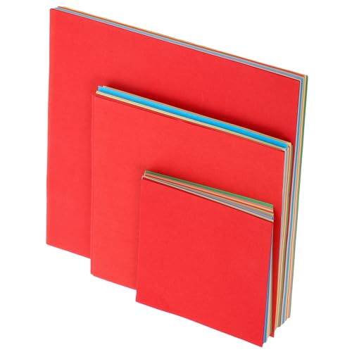 SEWACC 300 Stück Origami Papier Farben Faltpapier für Diy Bastelprojekte Familienfreundliche Aktivitäten und Kreative Kunstprojekte von SEWACC