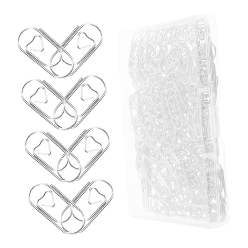 SEWACC 300 Stück Teiliges Mini Metall paperclips Robuste Kleine Büroklammern Vielseitig für Notizen Planer Scrapbooking Silberfarbene Organizer für Schule Büro und Zuhause von SEWACC