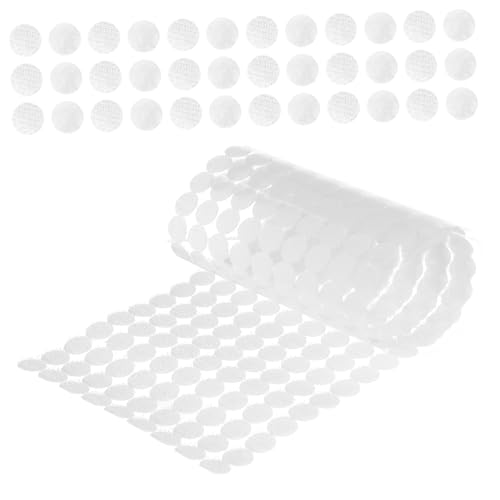 SEWACC 306 Paare Selbstklebende Klettpunkte Stark Haftend Doppelseitig Polyesterfaser Klettband für Basteln DIY Fotos Ballons Vielseitig Einsetzbar SEWACC 306 Paare Selbstklebende Klettpunkte Stark Haftend Doppelseitig Polyesterfaser Klettband für Basteln DIY Fotos Ballons Vielseitig Einsetzbar von SEWACC