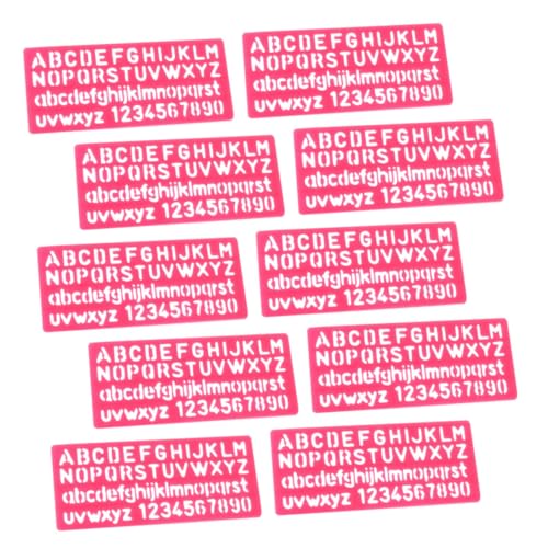 SEWACC 32 Stück Teiliges Buchstaben schablonen Flexiblem Kunststoff Leichte Tragbare Malvorlagen für DIY kunstwerke Wiederverwendbar mit Glatten Kanten zum Zeichnen von Zufällige Farbe SEWACC 32 Stück Teiliges Buchstaben schablonen Flexiblem Kunststoff Leichte Tragbare Malvorlagen für DIY kunstwerke Wiederverwendbar mit Glatten Kanten zum Zeichnen von Zufällige Farbe von SEWACC