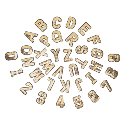 SEWACC 36 Stück Teiliges Bügelbild mit Bestickten Alphabet Buchstaben und Zahlen Selbstklebende Stoffaufnäher zum Aufbügeln und Nähen Dekorative Patches für Kleidung Rucksäcke Schuhe SEWACC 36 Stück Teiliges Bügelbild mit Bestickten Alphabet Buchstaben und Zahlen Selbstklebende Stoffaufnäher zum Aufbügeln und Nähen Dekorative Patches für Kleidung Rucksäcke Schuhe von SEWACC