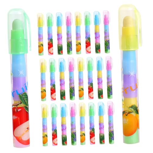 SEWACC 36 Stück Teiliges Radiergummis Fünf Segment Stift Design Tragbar Originell Tpr Material Effizient Zum Schreiben Zeichnen Für Schule Büro Kunst von SEWACC