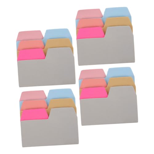 SEWACC 360 Stück Sticky Page Markers Selbstklebende Index Tabs in Farben Wiederverwendbare Flaggen für Notizen für Büro Schule und Studierende zur Effektiven Organisation von SEWACC