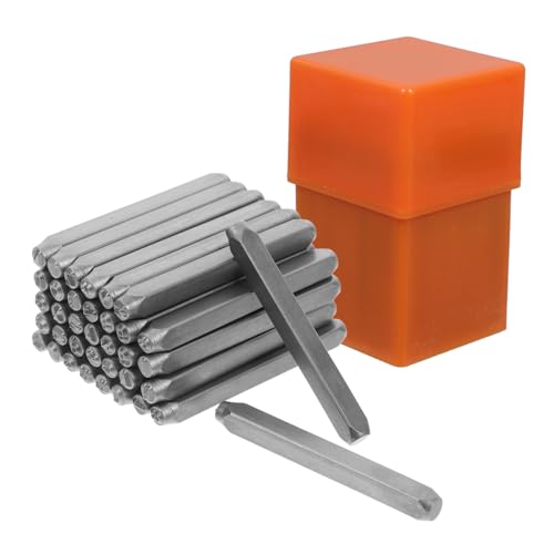 SEWACC 37 Stück Teiliges Metallbuchstaben Stanzset Langlebige Prägestempel Herz für Holz Kunststoff PU Vielseitiges Alphabet und Zahlenset für Präzises Diy Stanzen von SEWACC