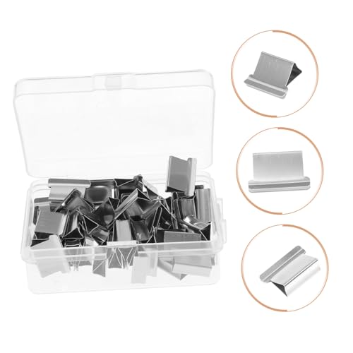 SEWACC 4 Boxen Büroklammern Mehrzweck Binder Clips Nachfüllpack Wiederverwendbare Heftklammern für Dokumentenorganisation Praktisch für Schule und Büro Kraftsparend SEWACC 4 Boxen Büroklammern Mehrzweck Binder Clips Nachfüllpack Wiederverwendbare Heftklammern für Dokumentenorganisation Praktisch für Schule und Büro Kraftsparend von SEWACC