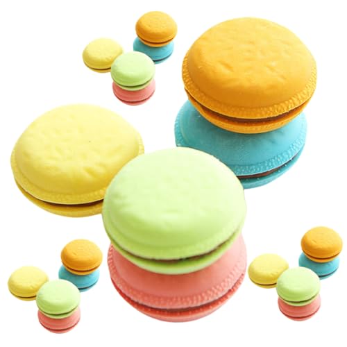 SEWACC 4 Boxen Macaron Radiergummis Boxen mit Süßen Radierern für Kreative Schreibwaren für Schule und Kindergarten Belohnungen und Mitgebsel SEWACC 4 Boxen Macaron Radiergummis Boxen mit Süßen Radierern für Kreative Schreibwaren für Schule und Kindergarten Belohnungen und Mitgebsel von SEWACC