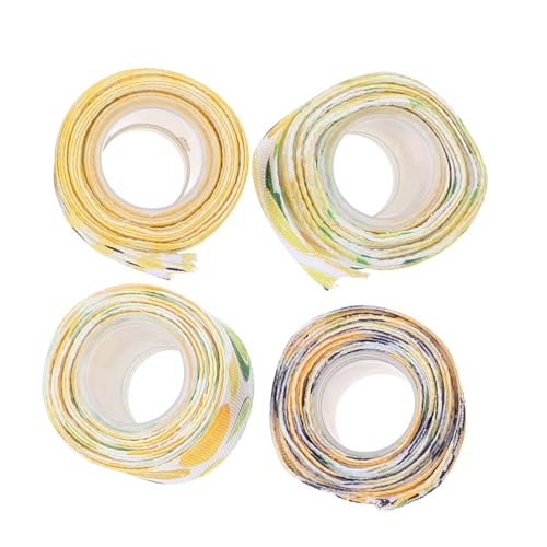 SEWACC 4 Rollen Dekorative DIY Schleifenbänder Breit Robuste Vielseitige und Bastelbänder für Kleidung Garten Blumenarrangements und Heimdekoration SEWACC 4 Rollen Dekorative DIY Schleifenbänder Breit Robuste Vielseitige und Bastelbänder für Kleidung Garten Blumenarrangements und Heimdekoration von SEWACC