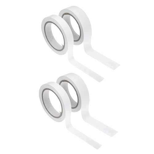 SEWACC 4 Rollen Doppelseitiges Klebeband Weiß Stark Haftendes Montageband und Selbstklebend Umweltfreundlich Für Büro Haushalt DIY Anwendungen SEWACC 4 Rollen Doppelseitiges Klebeband Weiß Stark Haftendes Montageband und Selbstklebend Umweltfreundlich Für Büro Haushalt DIY Anwendungen von SEWACC