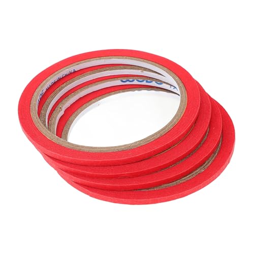 SEWACC 4 Rollen Langlebiges Klebeband für Kleidungsmarkierung Farbiges DIY Tape zum Positionieren und Zuschneiden von Stoffen Reißfestes Bastelband für Näher und Mode design für SEWACC 4 Rollen Langlebiges Klebeband für Kleidungsmarkierung Farbiges DIY Tape zum Positionieren und Zuschneiden von Stoffen Reißfestes Bastelband für Näher und Mode design für von SEWACC