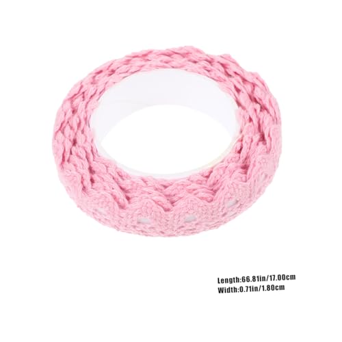 SEWACC 4 STÜCKE Teiliges Baumwoll Spitzenband mit Hohlsaum Dekoratives Hand Account Lace Tape Rosa Gelb Rot Langlebiges Deko Klebeband für Geschenkverpackung DIY Bastelprojekte Partydeko SEWACC 4 STÜCKE Teiliges Baumwoll Spitzenband mit Hohlsaum Dekoratives Hand Account Lace Tape Rosa Gelb Rot Langlebiges Deko Klebeband für Geschenkverpackung DIY Bastelprojekte Partydeko von SEWACC