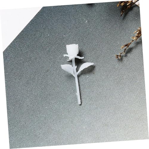 SEWACC 4 STÜCKE Teiliges DIY Mini Rosenmodell Weiß Kreatives Kristall Epoxidharz Rosenornament Langlebige Handgefertigte Miniatur Rosenblume Bastelbedarf für Heimdekoration und Kreative SEWACC 4 STÜCKE Teiliges DIY Mini Rosenmodell Weiß Kreatives Kristall Epoxidharz Rosenornament Langlebige Handgefertigte Miniatur Rosenblume Bastelbedarf für Heimdekoration und Kreative von SEWACC