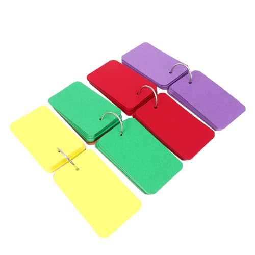 SEWACC 4 STÜCKE Teiliges Mini Notizblock Schlüsselanhänger mit Losem Block Wiederverwendbare Memo Pads in Rot Gelb Grün Tragbare Student Schreibwaren für Schule Büro und Studium SEWACC 4 STÜCKE Teiliges Mini Notizblock Schlüsselanhänger mit Losem Block Wiederverwendbare Memo Pads in Rot Gelb Grün Tragbare Student Schreibwaren für Schule Büro und Studium von SEWACC