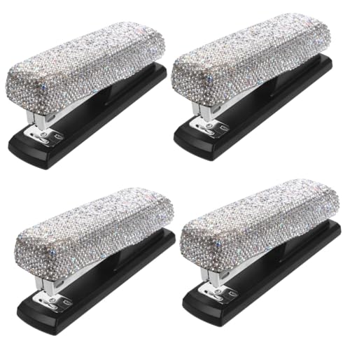 SEWACC 4 Sätze Rhinestone Heftgerät Multifunktionaler Handhefter für Büro Schule und Reisen Ergonomisch Glitzernd für Zuhause und Unterwegs SEWACC 4 Sätze Rhinestone Heftgerät Multifunktionaler Handhefter für Büro Schule und Reisen Ergonomisch Glitzernd für Zuhause und Unterwegs von SEWACC