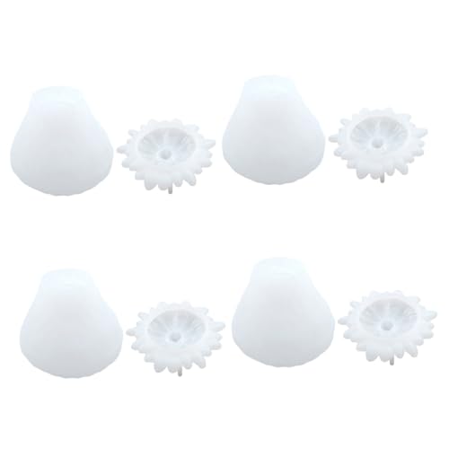 SEWACC 4 Sätze Silicone Obstglas Form Diy Epoxidharz Fruchtbehälter Silikon Gießform für Kreative Projekte für Zuhause und Feiern Leicht zu Reinigen und Flexibel von SEWACC
