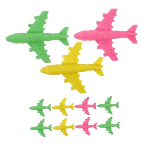 SEWACC 4 Sätze Teiliges Niedliche Flugzeug Radiergummis Bunte Schulbedarf Radierer Für Spaßige Schreibwaren Für Jungen Und Mädchen Als Mitgebsel Oder 12 Stück * 4 SEWACC 4 Sätze Teiliges Niedliche Flugzeug Radiergummis Bunte Schulbedarf Radierer Für Spaßige Schreibwaren Für Jungen Und Mädchen Als Mitgebsel Oder 12 Stück * 4 von SEWACC