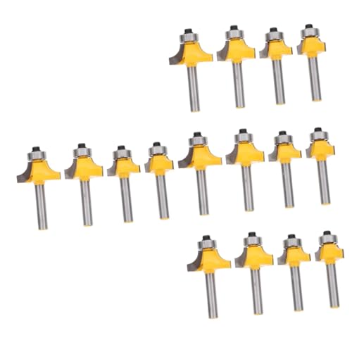 SEWACC 4 Sätze Teiliges Set Rundfräser Für Abrundfräser Mit Präzisen Schneidkanten Für Langlebig Und Vielseitig Einsetzbar 4 Stück * 4 SEWACC 4 Sätze Teiliges Set Rundfräser Für Abrundfräser Mit Präzisen Schneidkanten Für Langlebig Und Vielseitig Einsetzbar 4 Stück * 4 von SEWACC