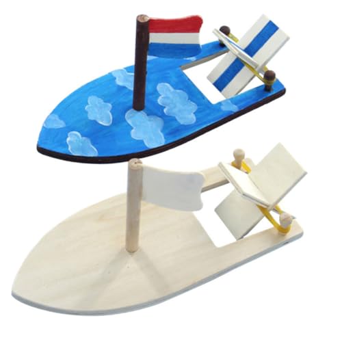 SEWACC 4er-set Holz-segelboot-malset Blankes Holzmaterial Für Jungen Und Mädchen Schulprojekte Heimdekoration SEWACC 4er-set Holz-segelboot-malset Blankes Holzmaterial Für Jungen Und Mädchen Schulprojekte Heimdekoration von SEWACC