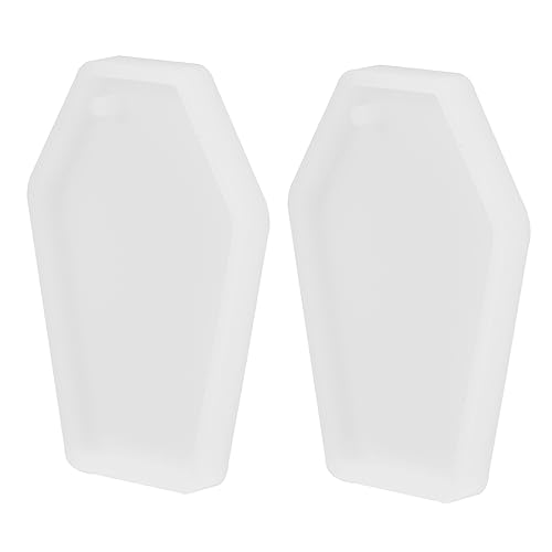 SEWACC 4 Stck. Silikonform Diy Coffin Anhänger Gießform Schlüsselanhänger Schmuck Basteln Epoxidharz Form Langlebig Glatt für Kreative Schmuckherstellung und Dekoration SEWACC 4 Stck. Silikonform Diy Coffin Anhänger Gießform Schlüsselanhänger Schmuck Basteln Epoxidharz Form Langlebig Glatt für Kreative Schmuckherstellung und Dekoration von SEWACC