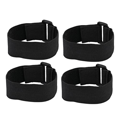 SEWACC 4 Stück Klettband Nylon Multifunktionale Selbstklebende Bänder für Kabelmanagement und Tägliche Anwendungen zum Organisieren von Campingausrüstung Schläuchen und Mehr von SEWACC