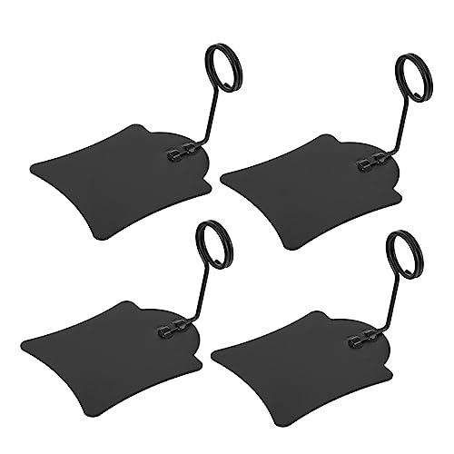SEWACC 4 Stück Metal Preisschild Halter Clip Set Robuster Preisschilder Halter für Werbung Geeignet für Supermärkte Bäckereien und Vielseitig Einsetzbar für Etiketten und Poster von SEWACC