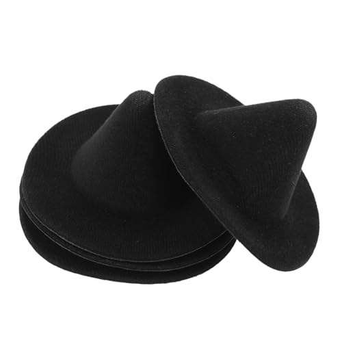 SEWACC 4 Stück Mini Hexenhüte Schwarz Kleine DIY Hexenhut Deko für Puppenhaus Vielseitige Halloween Party Accessoires Wiederverwendbar als Flaschenverschluss Tortendeko Tischdeko SEWACC 4 Stück Mini Hexenhüte Schwarz Kleine DIY Hexenhut Deko für Puppenhaus Vielseitige Halloween Party Accessoires Wiederverwendbar als Flaschenverschluss Tortendeko Tischdeko von SEWACC