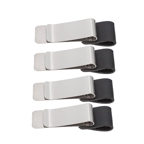 SEWACC 4 Stück Retro Metall Clips Multifunktionale Büroklammern für Rechnungen und Stifte Elegante Organizer für Schreibtisch und Notizbuch Robuste und Stilvolle Bürobedarf SEWACC 4 Stück Retro Metall Clips Multifunktionale Büroklammern für Rechnungen und Stifte Elegante Organizer für Schreibtisch und Notizbuch Robuste und Stilvolle Bürobedarf von SEWACC