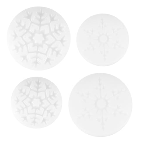 SEWACC 4 Stück Silikonform Schneeflocke für Epoxidharz Schmuckherstellung Flexible Umweltfreundliche Gießform für DIY Anhänger Handyhülle Tortendekoration Einfach zu Reinigen Zufälliges SEWACC 4 Stück Silikonform Schneeflocke für Epoxidharz Schmuckherstellung Flexible Umweltfreundliche Gießform für DIY Anhänger Handyhülle Tortendekoration Einfach zu Reinigen Zufälliges von SEWACC