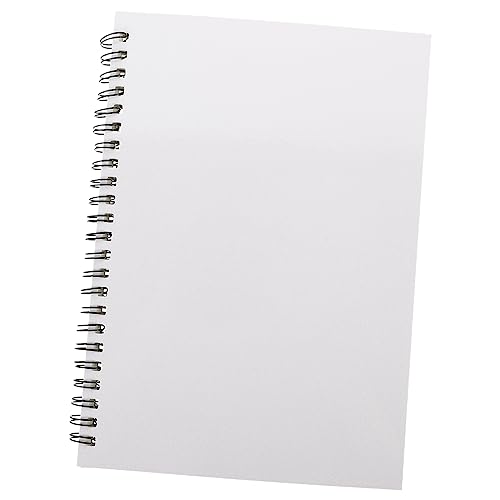 SEWACC 4 Stück Sublimations Notizbuch Blanko Notepad für Schule Büro Diy Bedruckbar Langlebig Praktisch von SEWACC
