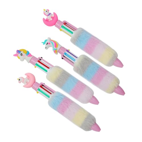 SEWACC 4 Stück Teiliges Bunter Kugelschreiber mit Einhorn Langlebige Niedliche Schreibstifte für Mädchen für Schule Tagebücher Basteln und Geschenkanlässe SEWACC 4 Stück Teiliges Bunter Kugelschreiber mit Einhorn Langlebige Niedliche Schreibstifte für Mädchen für Schule Tagebücher Basteln und Geschenkanlässe von SEWACC