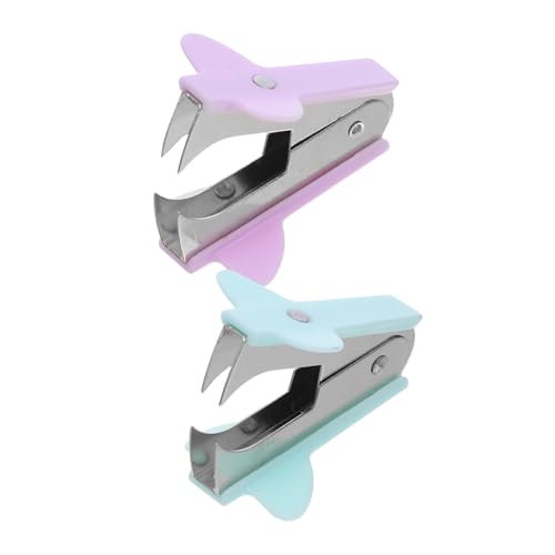 SEWACC 4 Stück Teiliges Handlicher Heftklammerentferner Ergonomisch Gestaltet Farbenfrohes Design Praktisches Bürobedarf Werkzeug Bequem und Kraftsparend für Effizientes Entfernen von SEWACC 4 Stück Teiliges Handlicher Heftklammerentferner Ergonomisch Gestaltet Farbenfrohes Design Praktisches Bürobedarf Werkzeug Bequem und Kraftsparend für Effizientes Entfernen von von SEWACC