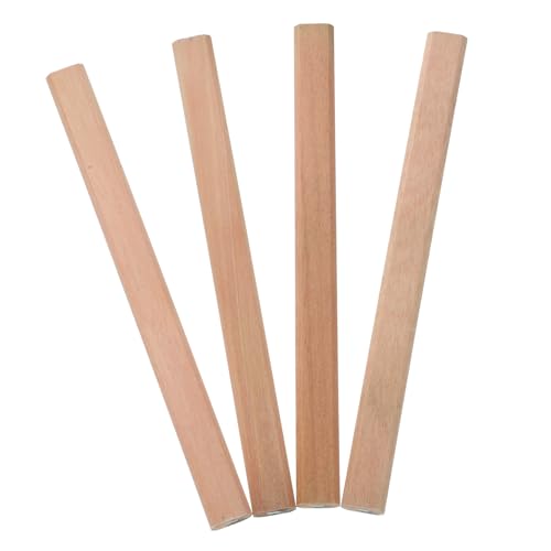 SEWACC 4 Stück Teiliges Holzbearbeitung Bleistifte Hb Robuste Baubleistifte für Schwere Arbeiten Langlebige Holzarbeiter Marker Praktische Oktagonalform Bruchfest und Einfach zu SEWACC 4 Stück Teiliges Holzbearbeitung Bleistifte Hb Robuste Baubleistifte für Schwere Arbeiten Langlebige Holzarbeiter Marker Praktische Oktagonalform Bruchfest und Einfach zu von SEWACC