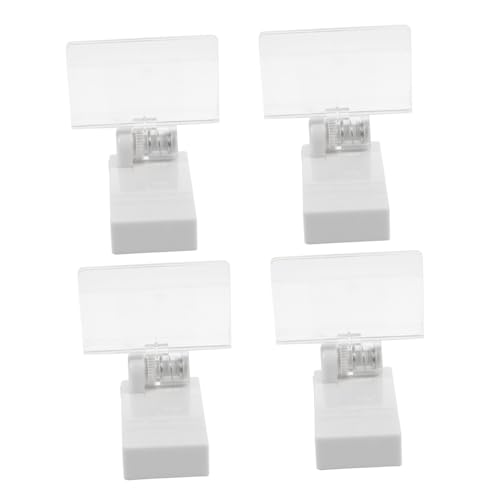 SEWACC 4 Stück Teiliges Magnet Preisschild Clip Doppelseitiger Werbe und Regalhalter für Supermarkt Stabiler Preisetikettenhalter Einsetzbar für Verkaufsförderung und Produktpräsentation SEWACC 4 Stück Teiliges Magnet Preisschild Clip Doppelseitiger Werbe und Regalhalter für Supermarkt Stabiler Preisetikettenhalter Einsetzbar für Verkaufsförderung und Produktpräsentation von SEWACC